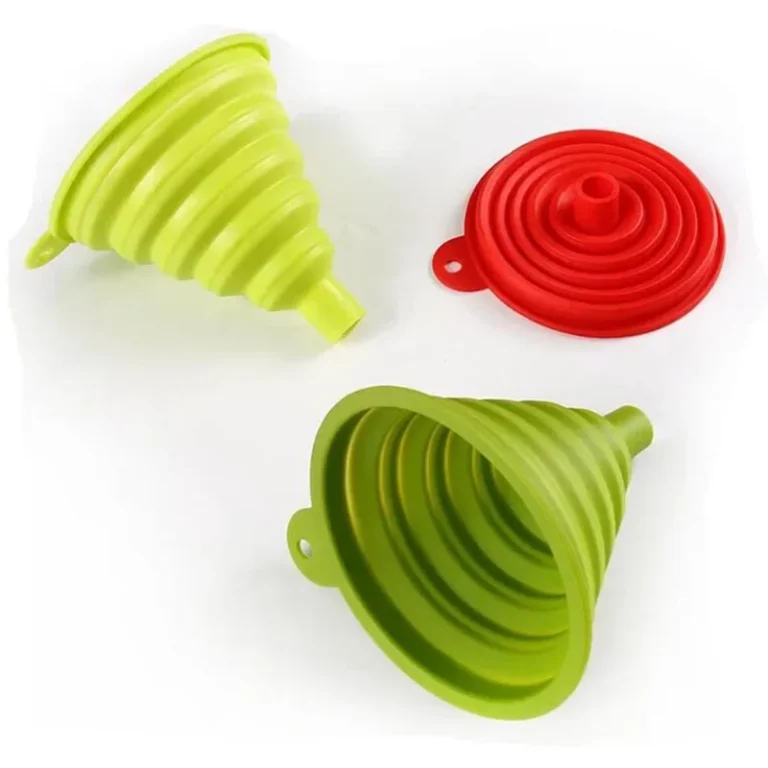 1Pcs Thick Food Grade Silicone Collapsible Telescopic Funnel Pour Oil Suitable For Kitchen Utensils - Image 4