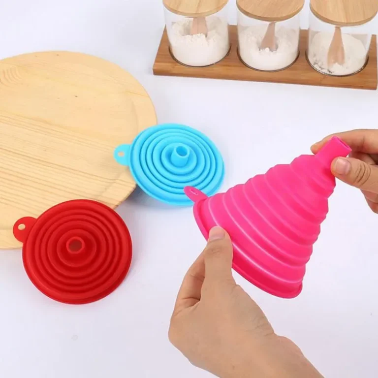 1Pcs Thick Food Grade Silicone Collapsible Telescopic Funnel Pour Oil Suitable For Kitchen Utensils - Image 6