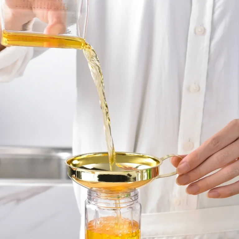 Stainless Steel Wide Mouth Funnel, Kitchen and Household Large Diameter Funnel, Multifunctional Jam Canning Funnel - Image 3