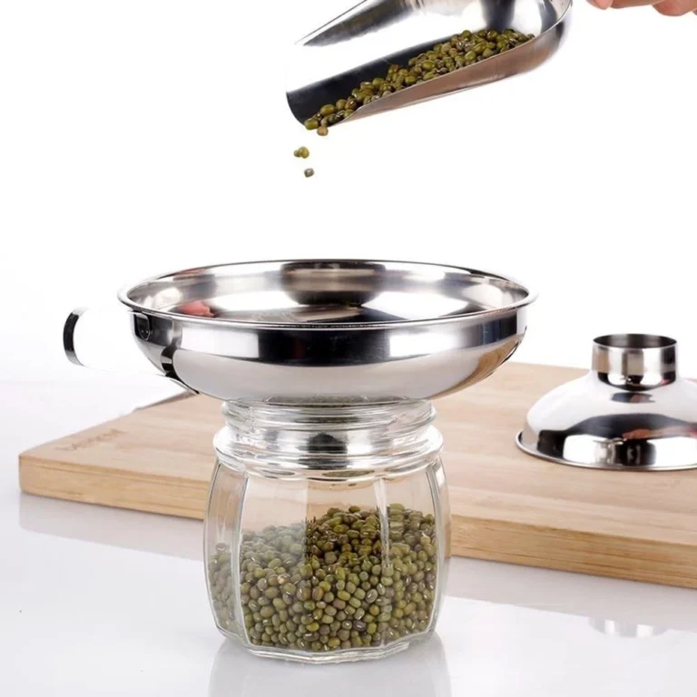 Stainless Steel Kitchen Funnel Multipurpose Canning Tool for Jam Jars Home Brewing Supplies Durable Cooking Accessories - Image 4