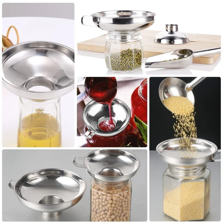 Stainless Steel Kitchen Funnel Multipurpose Canning Tool for Jam Jars Home Brewing Supplies Durable Cooking Accessories - Image 5