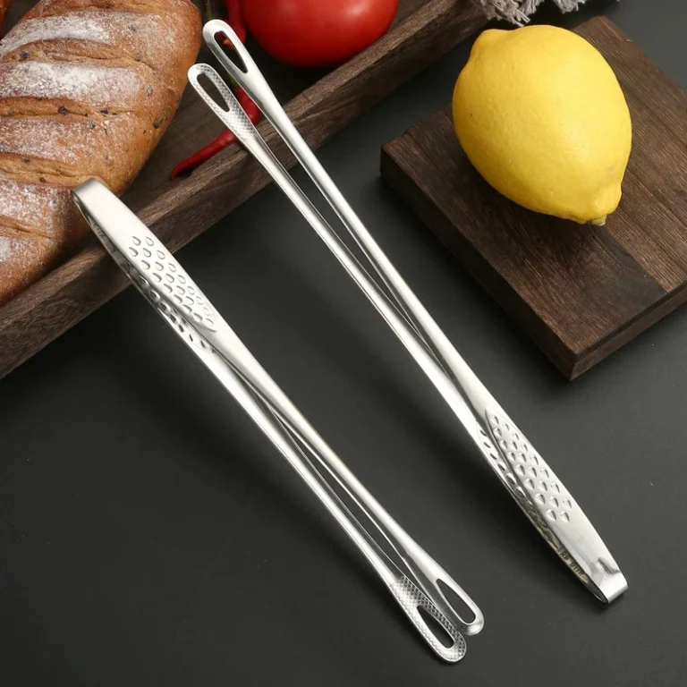 1Pc Stainless Steel Kitchen Tongs BBQ Grill Cooking Tweezers Barbecue Tongs Clip Salad Meat Tongs Food Tweezers Kitchen Utensils - Image 5
