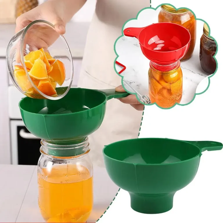 NEW Plastic Canned Funnel Wide Mouth Funnel Jars Folding Funnel with Long Neck Liquid Filling Funnels Household Kitchen Gadget - Image 4