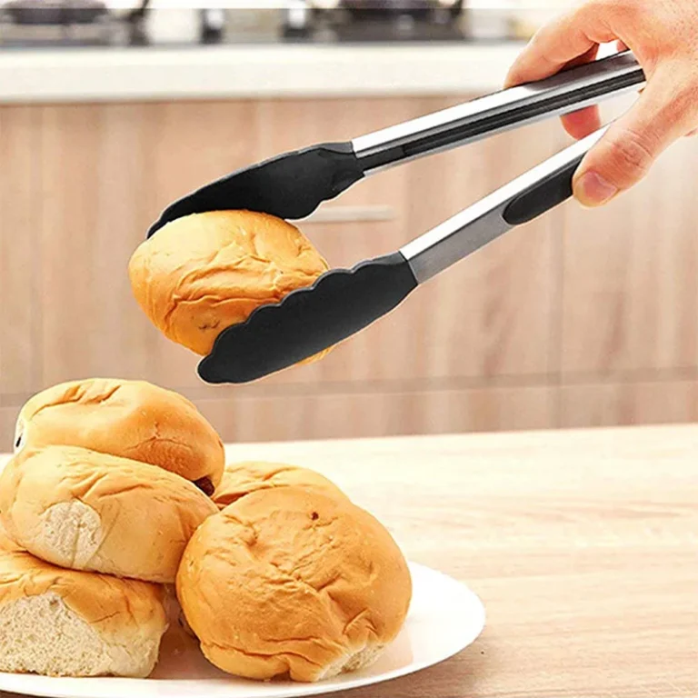 BBQ Gadgets Silicone Non-Slip Food Tong Kitchen Tongs utensil Cooking Tong clip Clamp BBQ Salad Tools Grill Kitchen Accessories - Image 3