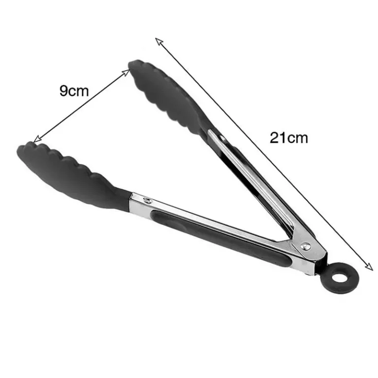 BBQ Gadgets Silicone Non-Slip Food Tong Kitchen Tongs utensil Cooking Tong clip Clamp BBQ Salad Tools Grill Kitchen Accessories - Image 6