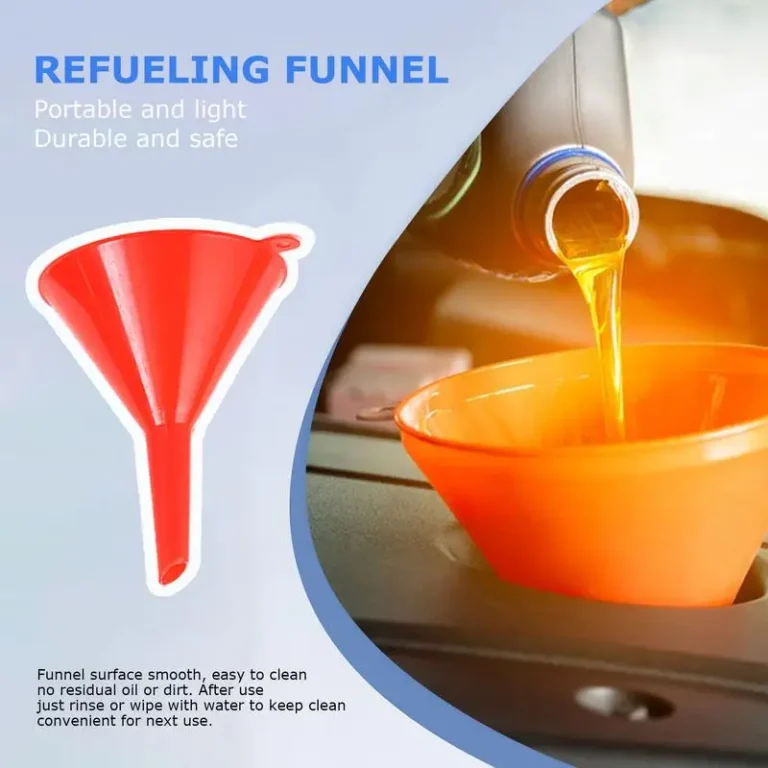 4pcs/set Kitchen Funnel Suitable for Automotive Home Kitchen Function Plastic Funnel Mini Small Medium and Large Funnels - Image 3