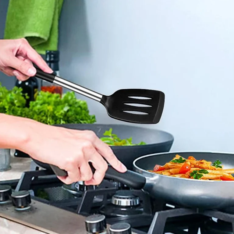2Pcs Silicone Spatula Set Heat Resistant Nonstick Steak Spatula Kitchen Cooking Utensils Cookware Cooking Tool Set Spatula Kit - Image 3