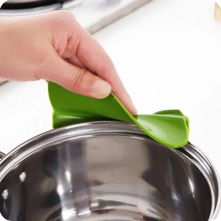 Creative Silicone FunnelTools Anti-spill Drain Pans Round Rims Deflector Liquid Funnels Soup Diversion Cooking Home Kitchen Tool - Image 5
