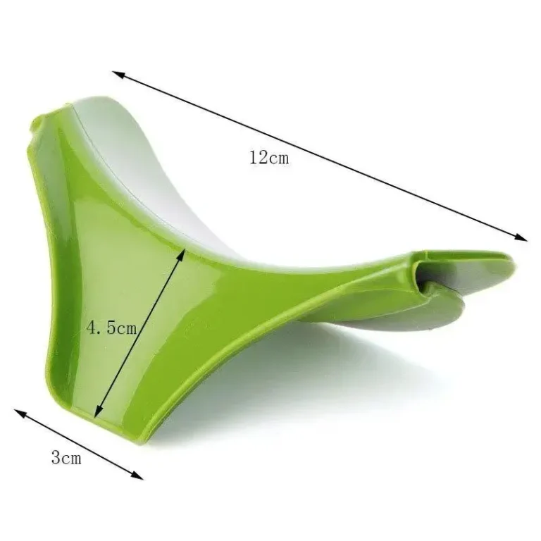 Creative Silicone FunnelTools Anti-spill Drain Pans Round Rims Deflector Liquid Funnels Soup Diversion Cooking Home Kitchen Tool - Image 6