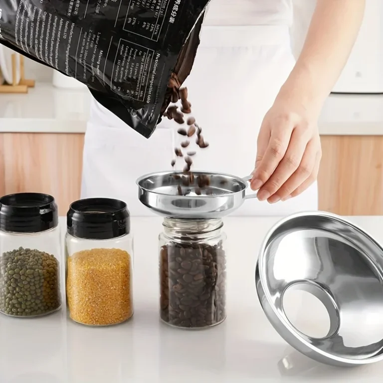 Stainless Steel Wide-mouth Funnel Jam Salad Dressing Funnel Large Multi-function Leak Oil Leak Kitchen Accessories Gadgets - Image 6