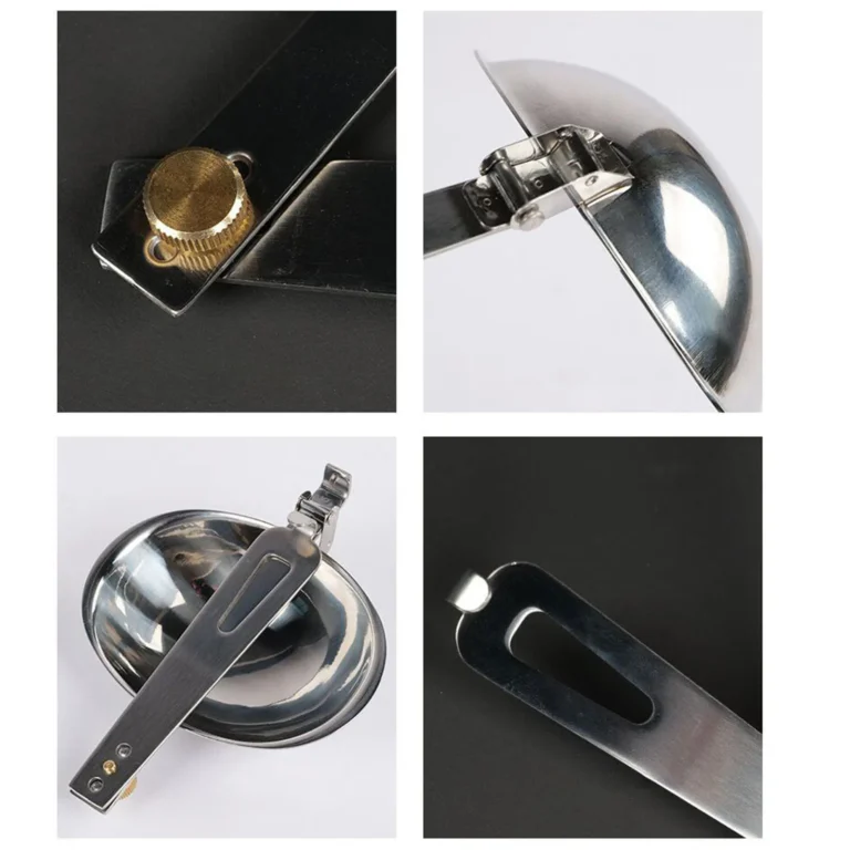 Foldable Soup Spoon Stainless Steel Outdoor Dining Tool Portable Kitchen Utensil Tableware for Picnic Fishing Camping Travel - Image 5