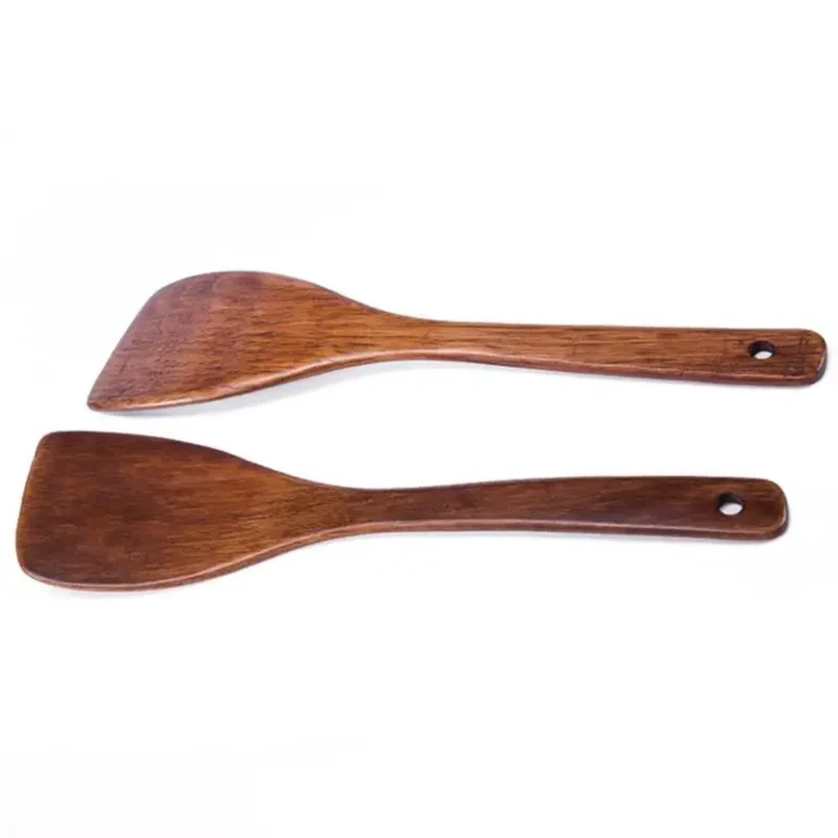 1PC Wood Spatula Eco Friendly Kitchen Cooking Utensil Non Deform Leak Proof Handle Rice Spoon Tool - Image 5