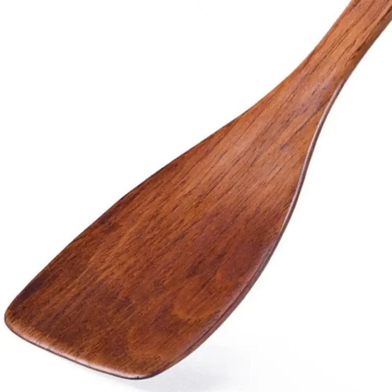 1PC Wood Spatula Eco Friendly Kitchen Cooking Utensil Non Deform Leak Proof Handle Rice Spoon Tool - Image 6
