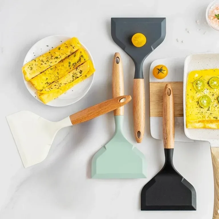 Silicone Spatula Cooking Utensils Beef Meat Egg Kitchen Scraper Wide Pizza Shovel Frying Non Stick Spatula Kitchenware Tools - Image 3