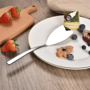 304 Stainless Steel Cooking Spatula Turner Steak Pancake Frying Shovel Cooking Flipping Serving Utensils for Steak Pizza Pancake