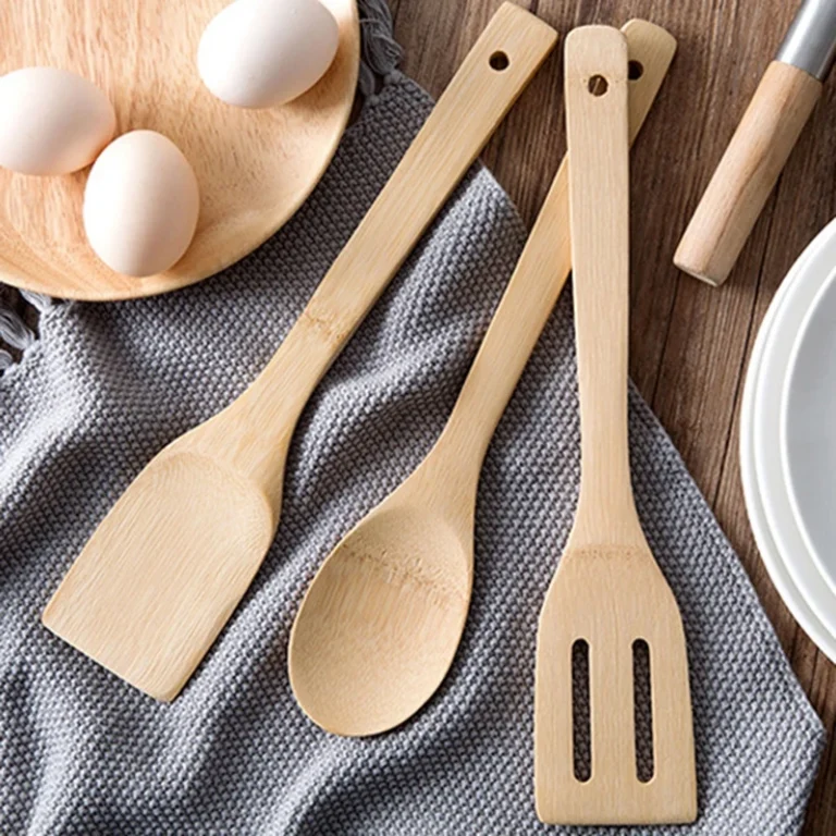Household Non-Stick Pan Spatula Natural Bamboo Kitchen Spatula Spoon Cooking Utensils Dinner Food Wok Shovel Kitchen Accessories - Image 5
