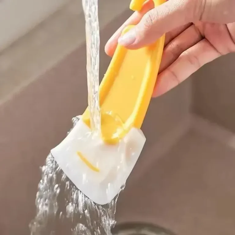 Cleaning Silicone Spatula Kitchen Scraper Soft Blade Scraper Brush Dirty Pan Pot Dishes Cleaner Tools Silicone Kitchen Utensils - Image 6