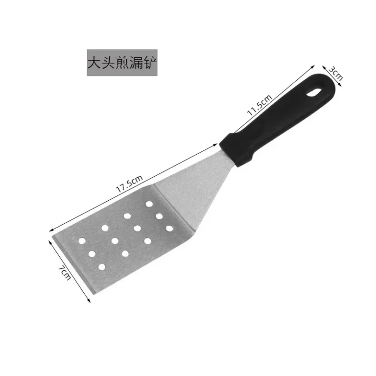 Kitchen Utensils Stainless Steel Cooking Spatula Deep Fried Plate Grill Pancake Steak Spatula Pizza Cake Transfer Spatula - Image 4