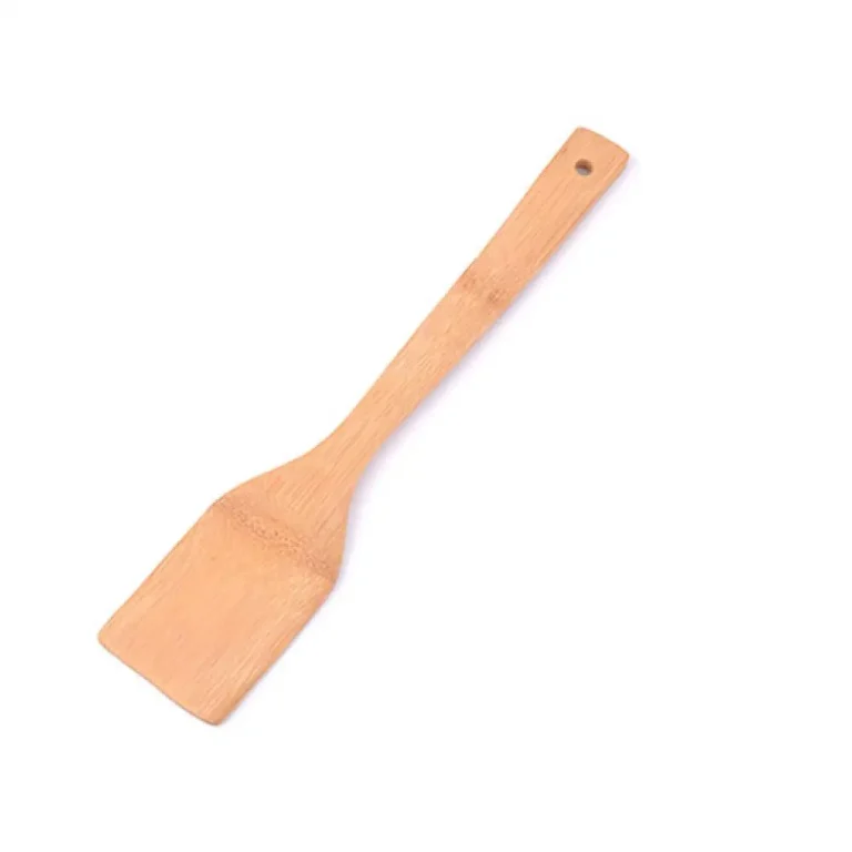 1 Pc Bamboo Cooking Utensils Anti-Slip Kitchen Tool Eco-friendly Wooden Spatula Spoon Shovel Soup Cookware BPA Free Professional - Image 5