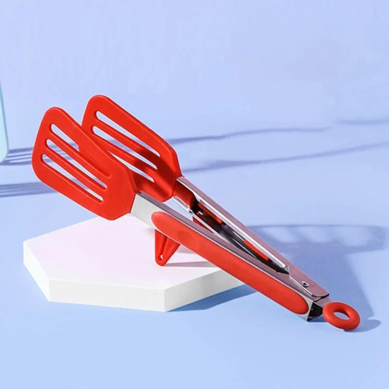 Kitchen Tools 9-inch Stainless Steel Food Clip, Silicone Clip, Bread Clip, Kitchen Supplies, Barbecue Outdoor Tools - Image 4