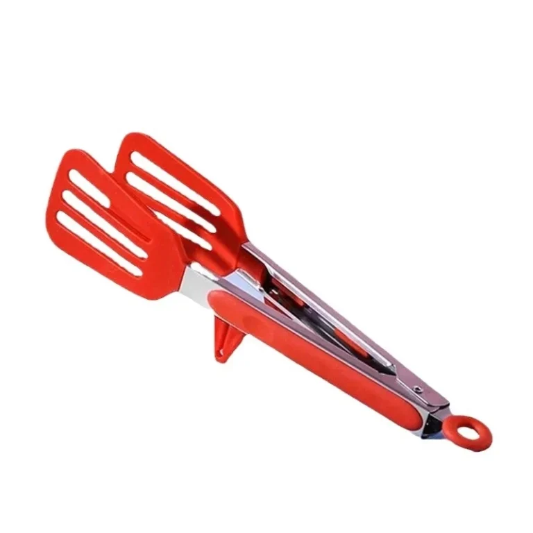 Kitchen Tools 9-inch Stainless Steel Food Clip, Silicone Clip, Bread Clip, Kitchen Supplies, Barbecue Outdoor Tools - Image 6