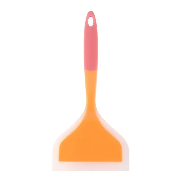 Silicone Spatula - Non-stick Skillet, Heat Resistant Kitchen Utensil for Cooking, Perfect for Pancakes, Steaks and Grills - Image 6