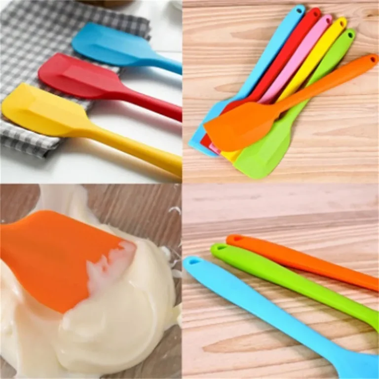 Heat Resistant Integrate Handle Silicone Spoon Scraper Kitchen Utensil Turners Spatula Pan Spatula Cake Kitchen Cooking Tool - Image 3