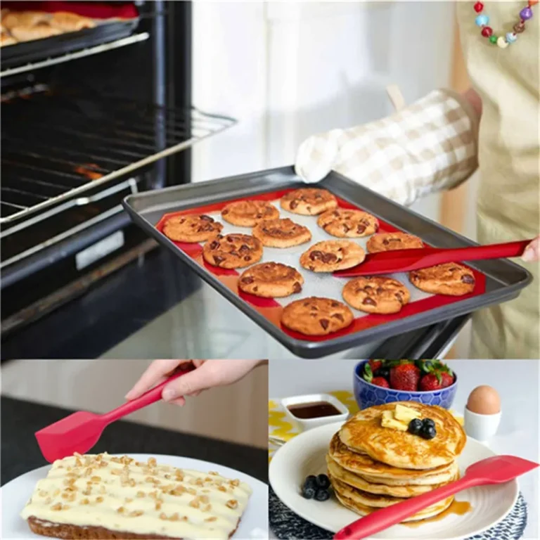 Heat Resistant Integrate Handle Silicone Spoon Scraper Kitchen Utensil Turners Spatula Pan Spatula Cake Kitchen Cooking Tool - Image 5