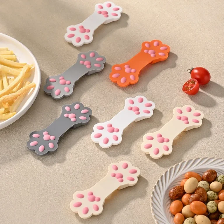 Silicone Cat Claw Food Clips Creative Cute Food Tongs Snack Clips Anti-scald Gloves Finger Cots Kitchen Supplies - Image 3