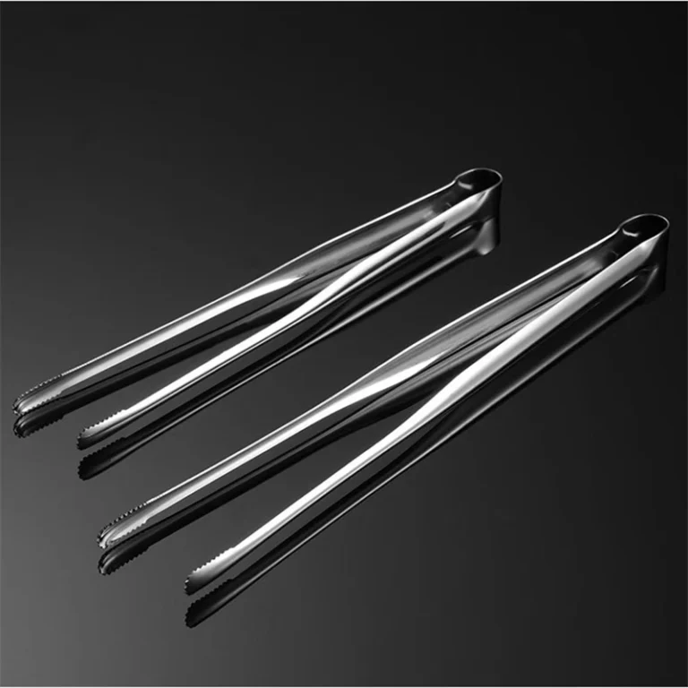 9/12 Inch Japanese Style Food Clips Stainless Steel BBQ Meat Steak Grill Tongs Thin Baking Non-Slip Cooking Restaurant Utensil - Image 4