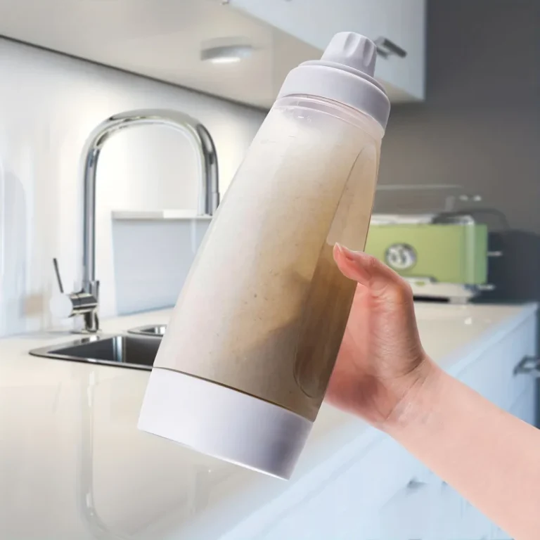 Pancake Batter Bottle Battler Mixer With Blender Ball Wire Whisk For Restaurant Baking Pancakes Cupcakes Muffins Crepes And More - Image 4