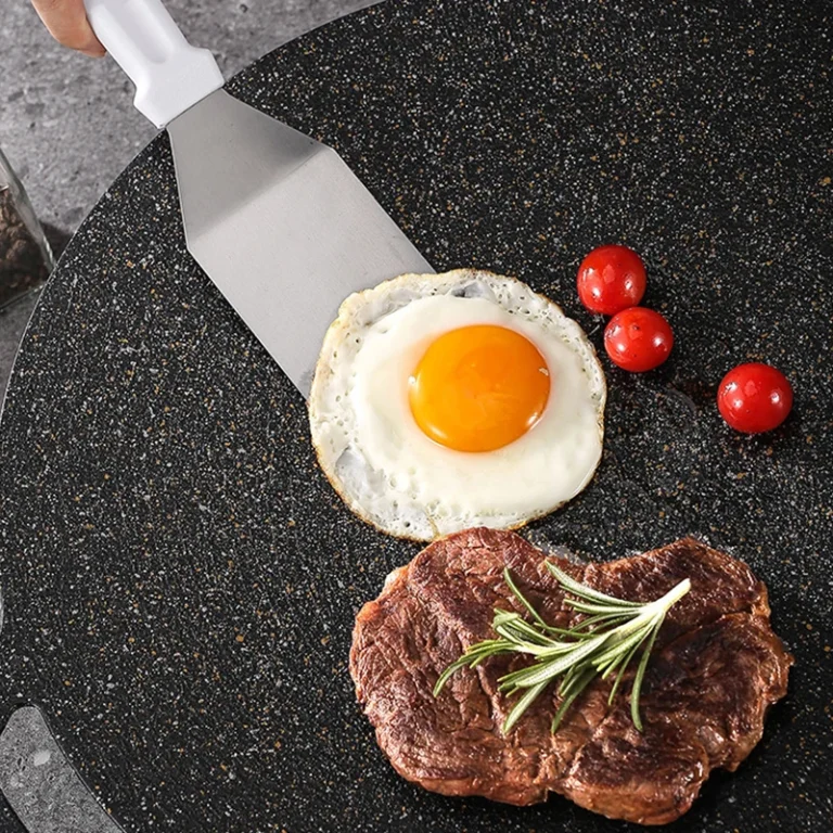 1pc Kitchen Utensils, Stainless Steel Cooking Spatula, Deep Fried Plate Grill Pancake Steak Spatula, Pizza Cake Transfer Spatula - Image 2