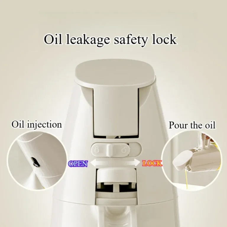 2in1 Oil Spray Bottle 350ml High Borosilicate Glass Cooking Oil Dispensers Olive Oil Sprayer Mister for Air Fryer Salad Baking - Image 3