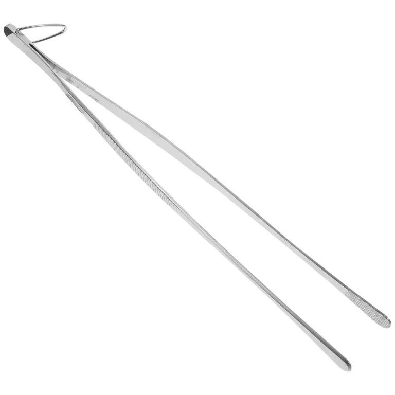 2 Pcs Stainless Steel Tweezers Kitchen Tongs Cooking Utensils Food BBQ Small Tongs Silicone Tips Reusable Smooth Premium - Image 3