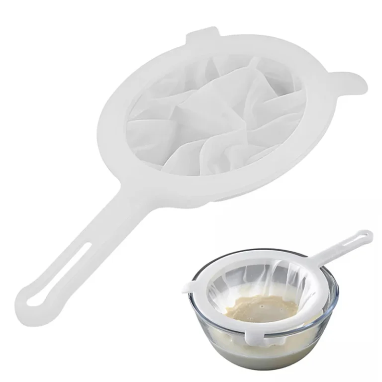200 Mesh Kitchen Filter Fine Mesh Strainer Sieve Nylon Filter Spoon Plastic Soy Milk Juice Yogurt Food Strainer Kitchen Utensils - Image 6
