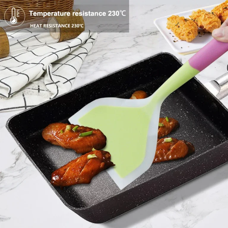Silicone Spatula Tool Non-stick Shovel Kitchen Utensils Tamagoyaki Turner Omelets Pan Non Stick Turners Food Home Cooking - Image 5