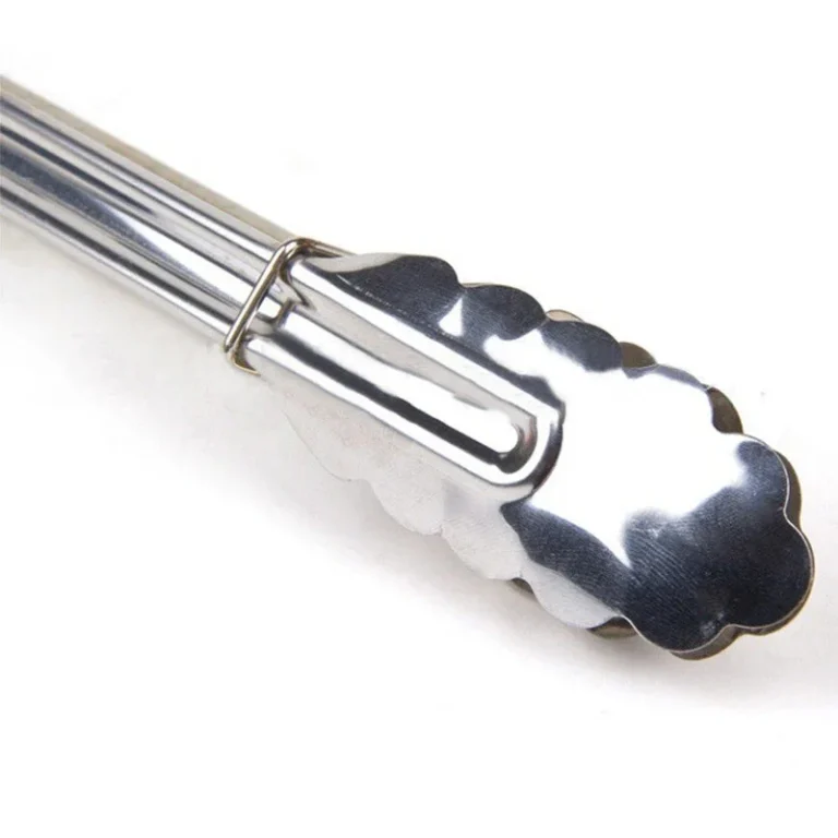 1pcs Stainless Steel Salad Tongs BBQ Kitchen Cooking Food Serving Utensil Tong Kitchen Accessories Tools Restaurant Food Folder - Image 5