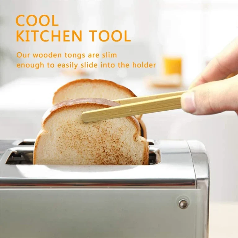 2pcs/lot Bamboo Food Tongs Kitchen Utensils Buffet Cooking Tools Anti Heat Bread Clip Pastry Clamp Barbecue Kitchen Tongs - Image 3