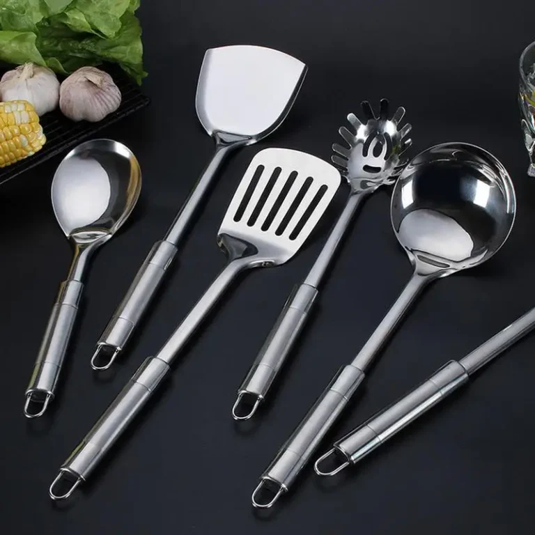 Kitchen Utensils Wok Spatula Ladle Tool Set Spatula For Stainless Steel Cooking Equpment Kitchen Accessories Cookware Set - Image 2