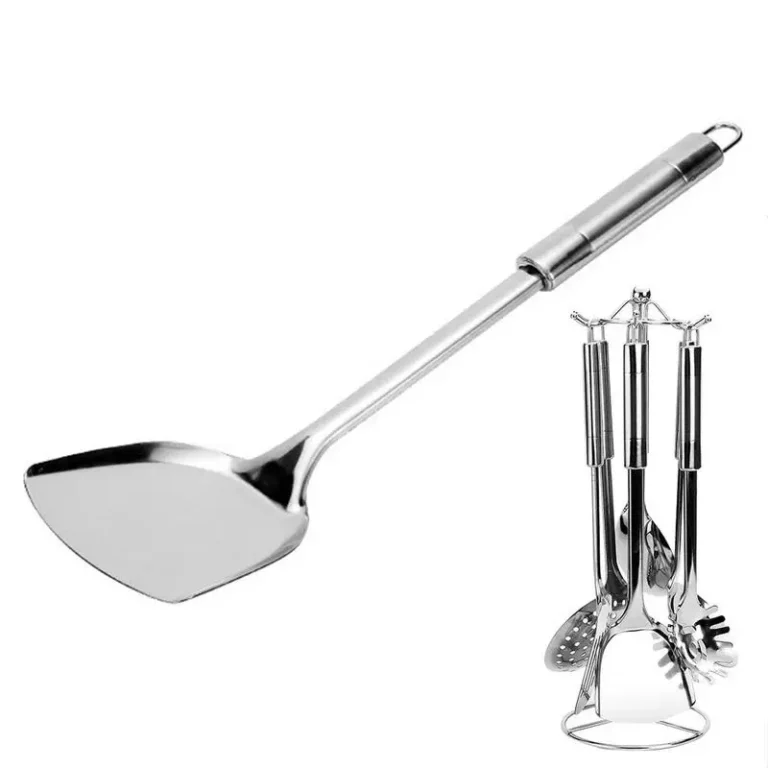 Kitchen Utensils Wok Spatula Ladle Tool Set Spatula For Stainless Steel Cooking Equpment Kitchen Accessories Cookware Set - Image 5