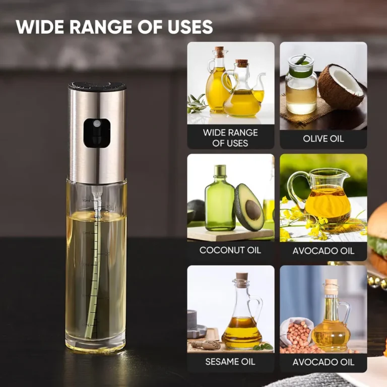 Olive Oil Dispenser Bottle 100ml Olive Oil Spray Mister Glass Bottle for Salad, BBQ, Baking, Roasting Kitchen Cooking Essentials - Image 3