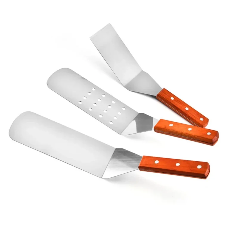 Stainless Steel Metal BBQ Grill Turner Spatula Kitchen Cooking Utensils Accessories for Cutlets Bacon Teppanyaki Pancake Cocina - Image 2