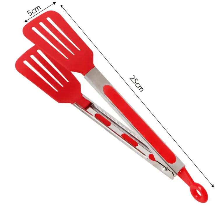 Kitchen Cooking Tools Salad Serving BBQ Tongs Non-Stick Kitchen Tongs Stainless Steel Handle Utensil Pizza Bread Steak Clip - Image 6