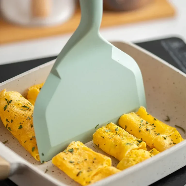 1Pc Silicone Spatula Cooking Utensils Beef Meat Egg Kitchen Scraper Wide Pizza Cooking Tools Shovel Non-stick Spatula - Image 5