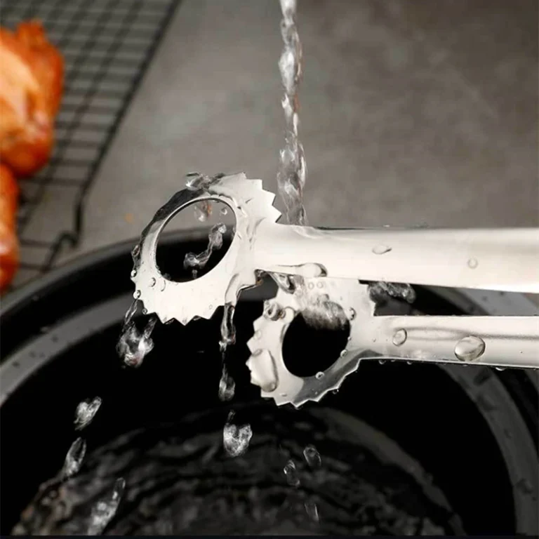 304 Stainless Steel Food Tongs Bread Egg Barbecue Clip Drain Oil Clamp Home Kitchen Cooking Utensil - Image 5