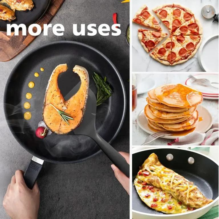 Red BK Non-Stick Silicone Turners Spatula Heat Resistant Cooking Shovel Beef Meat Egg Frying Scraper Shovels Kitchen Utensil New - Image 5