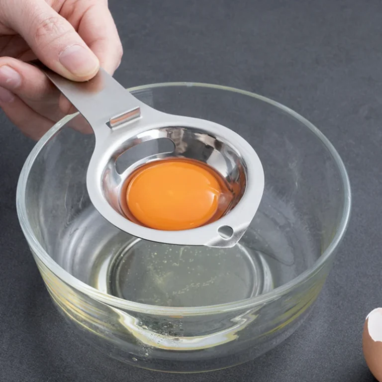 Egg Separator Egg Yolk White Filter 304 Stainless Steel Yolk Separator Egg Divider Sieve Baking Cooking Tools Kitchen Gadgets - Image 2