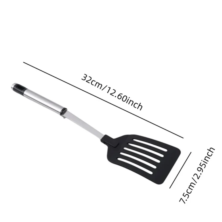 Stainless Steel Turners Kitchen Tools Nylon Handle Spatula Fried Shovel Egg Fish Frying Pan Scoop Spatula Cooking Utensils - Image 6