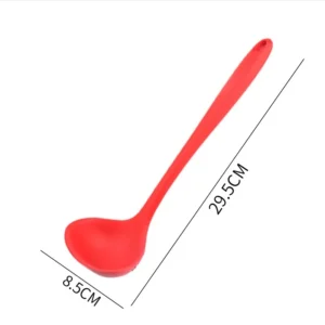 Heat-Resistant Silicone Stir Fry Spatula Set - Non-Stick Safe Scraper & Pot Turner for Wok, Cooking Utensils, Kitchen Tools