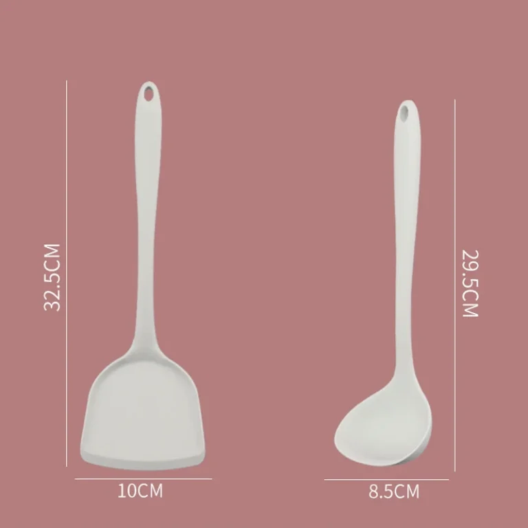 Heat-Resistant Silicone Stir Fry Spatula Set - Non-Stick Safe Scraper & Pot Turner for Wok, Cooking Utensils, Kitchen Tools - Image 4